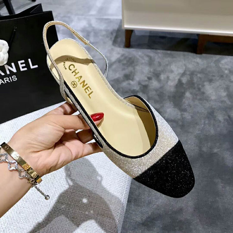 2018 chanle women shoes Heel 2cm