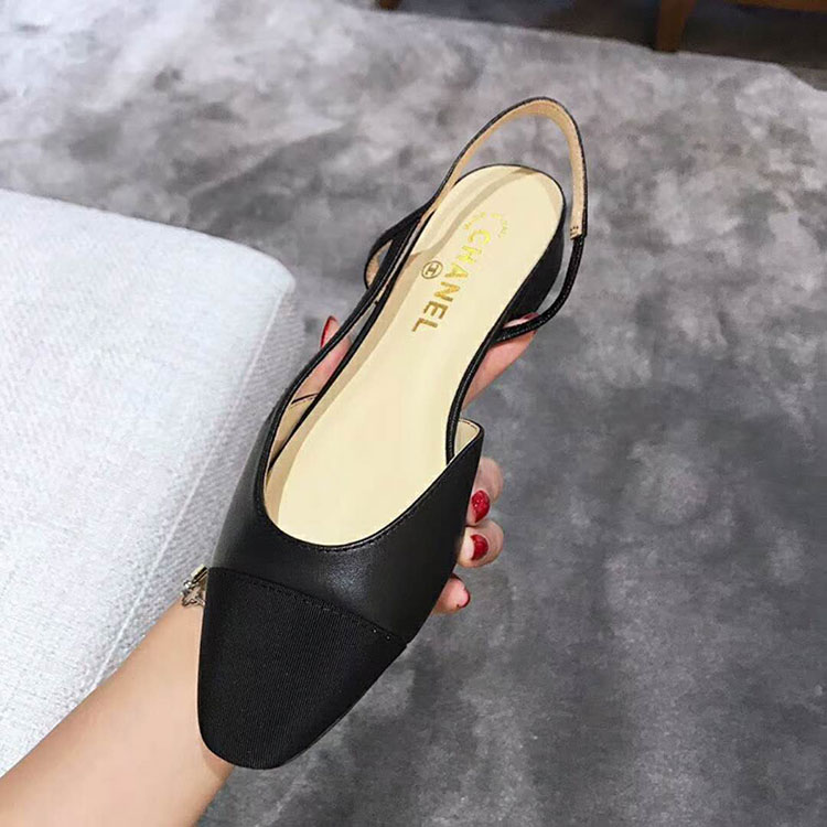 2018 chanle women shoes Heel 2cm