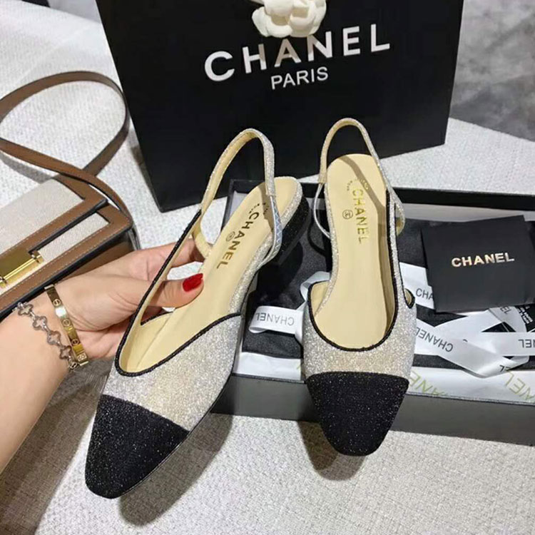 2018 chanle women shoes Heel 2cm