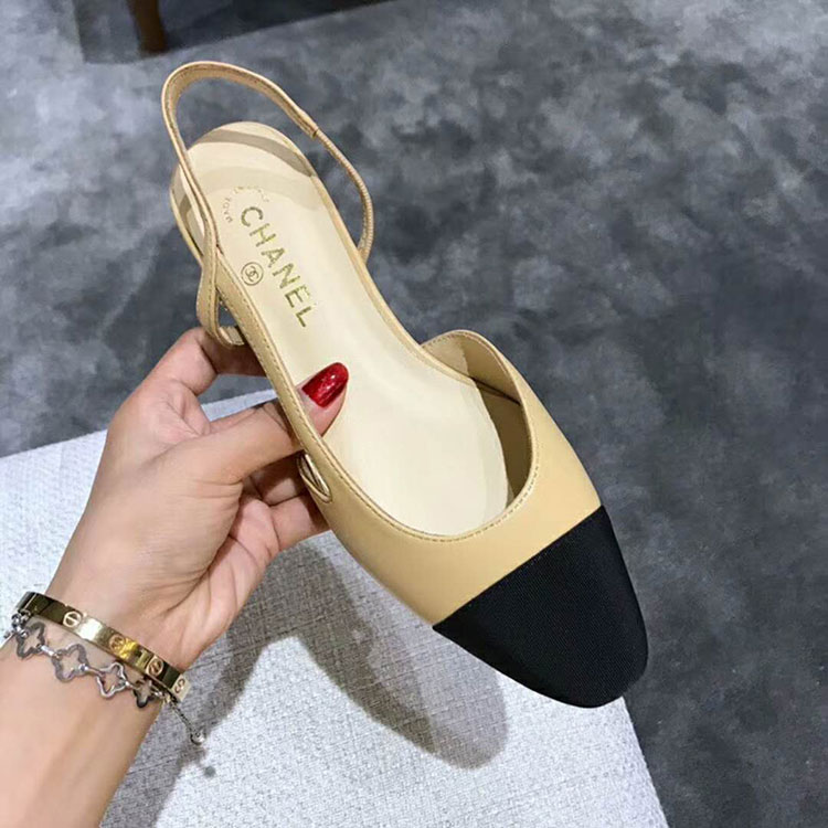 2018 chanle women shoes Heel 2cm