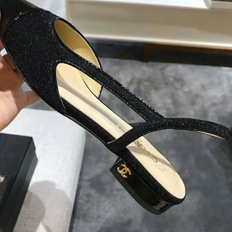 2018 chanle women shoes Heel 2cm