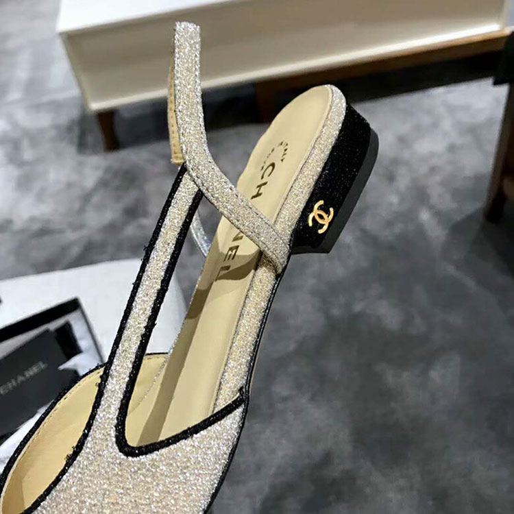 2018 chanle women shoes Heel 2cm