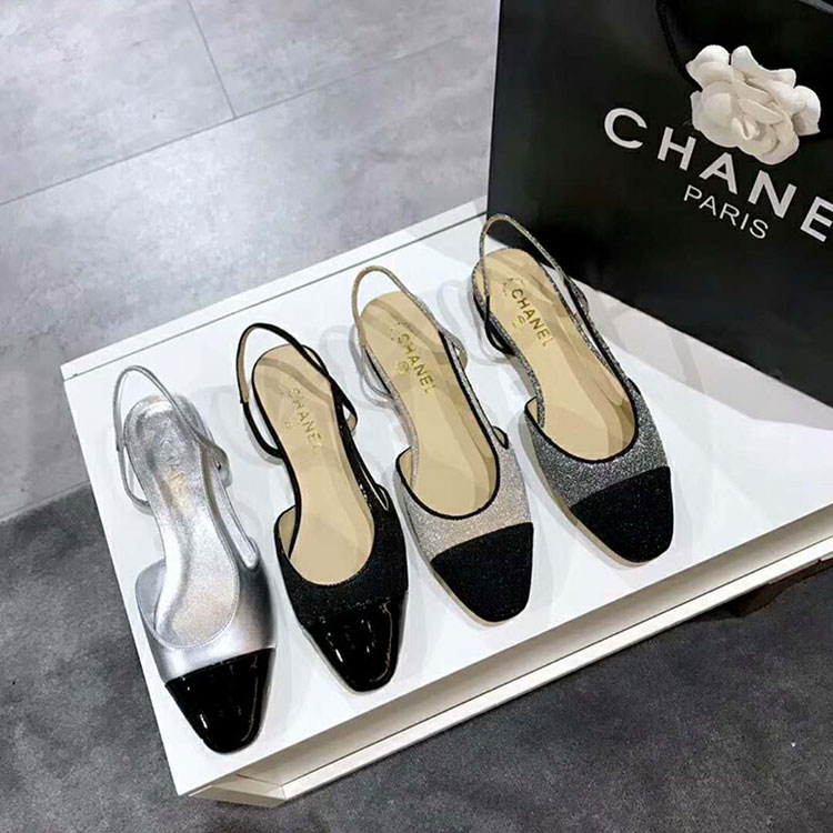 2018 chanle women shoes Heel 2cm