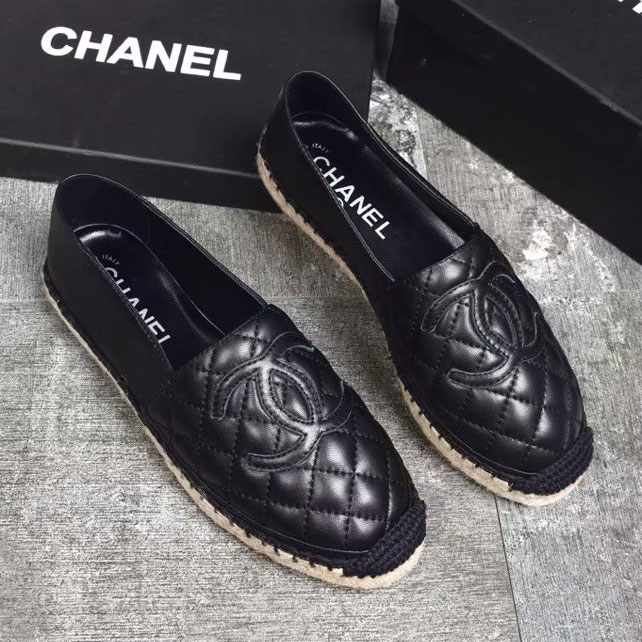 2018 chanle women shoes in Lambskin