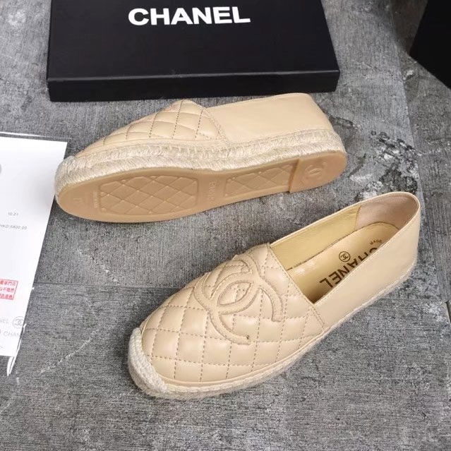 2018 chanle women shoes in Lambskin