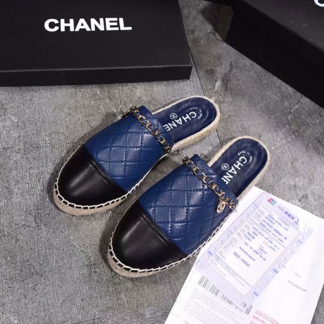 2018 chanle women shoes in Lambskin