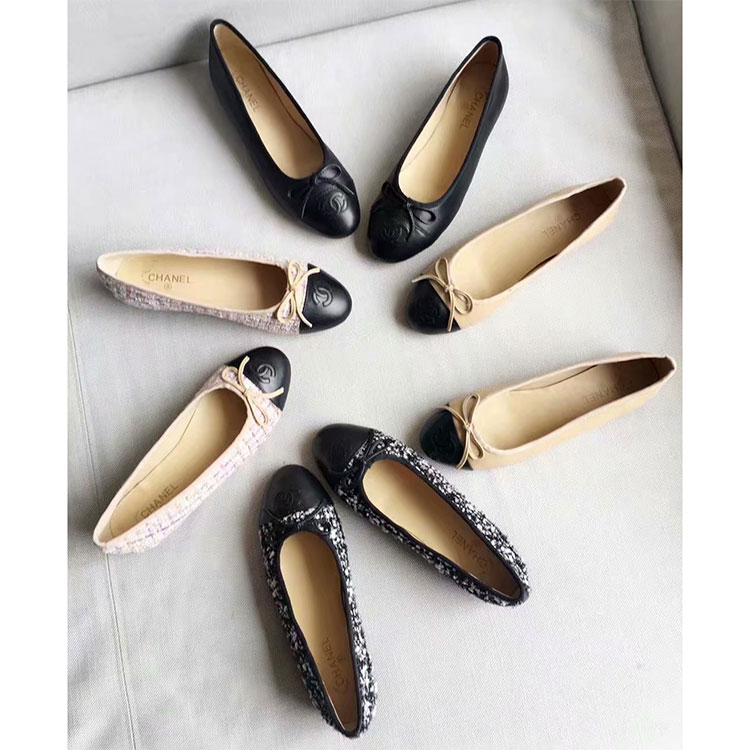 2018 chanle women shoes in Lambskin