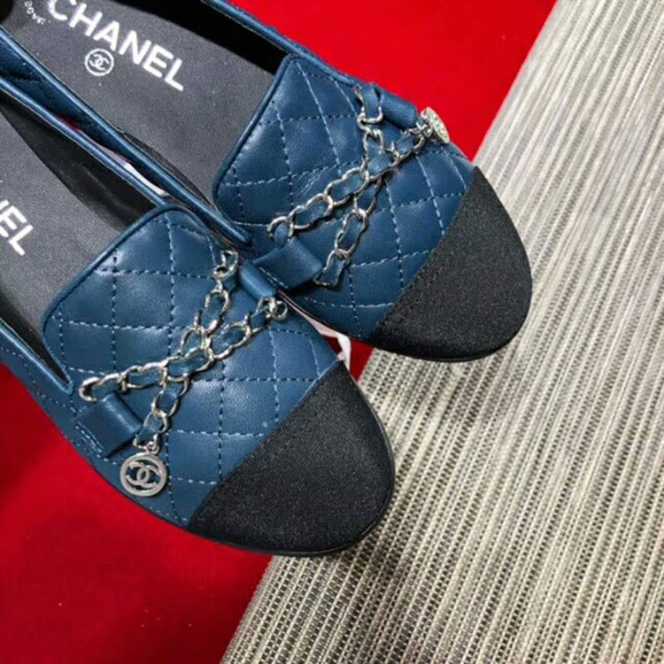 2018 chanle women shoes in Lambskin