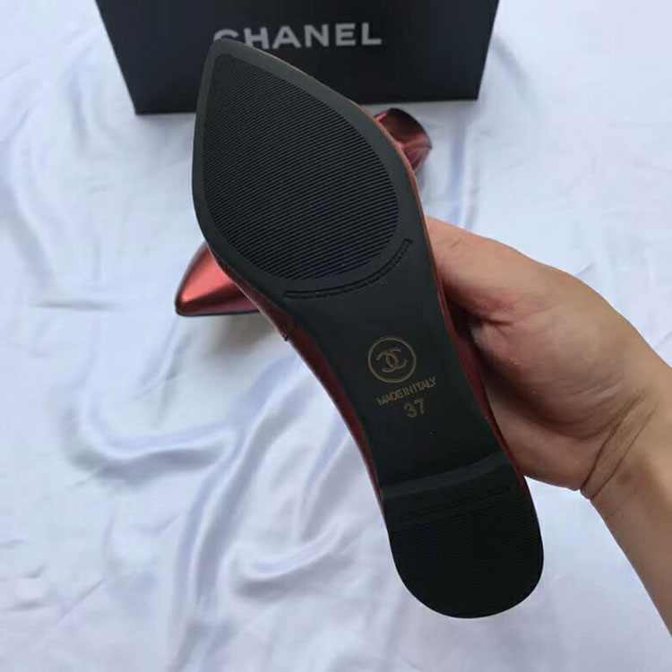 2018 chanle women shoes in Lambskin