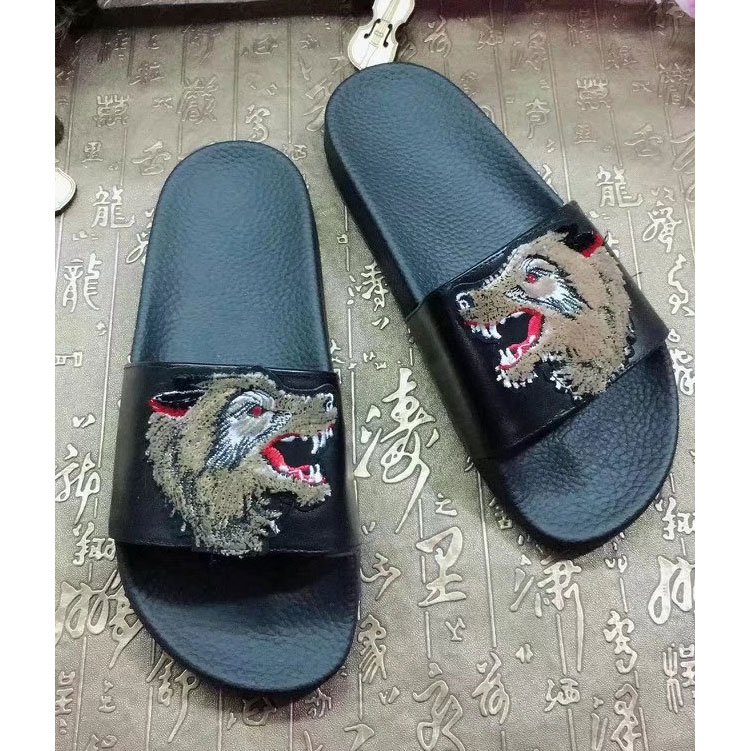 2018 gucci Slippers in Calfskin leather