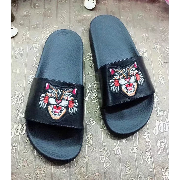 2018 gucci Slippers in Calfskin leather