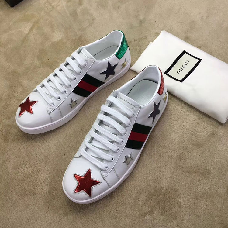 2018 gucci Sneakers shoes in Calfskin inside Lambskin