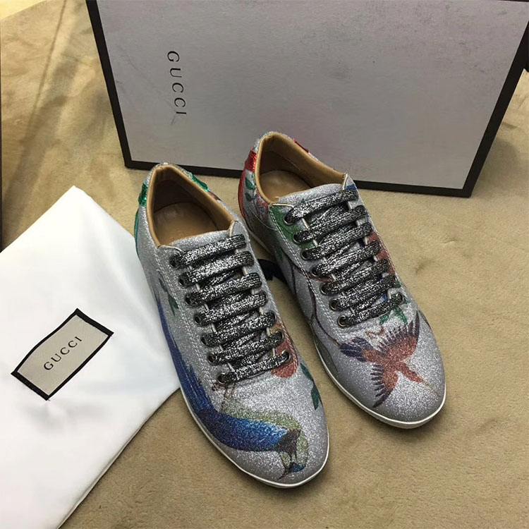 2018 gucci Sneakers shoes in Calfskin inside Lambskin