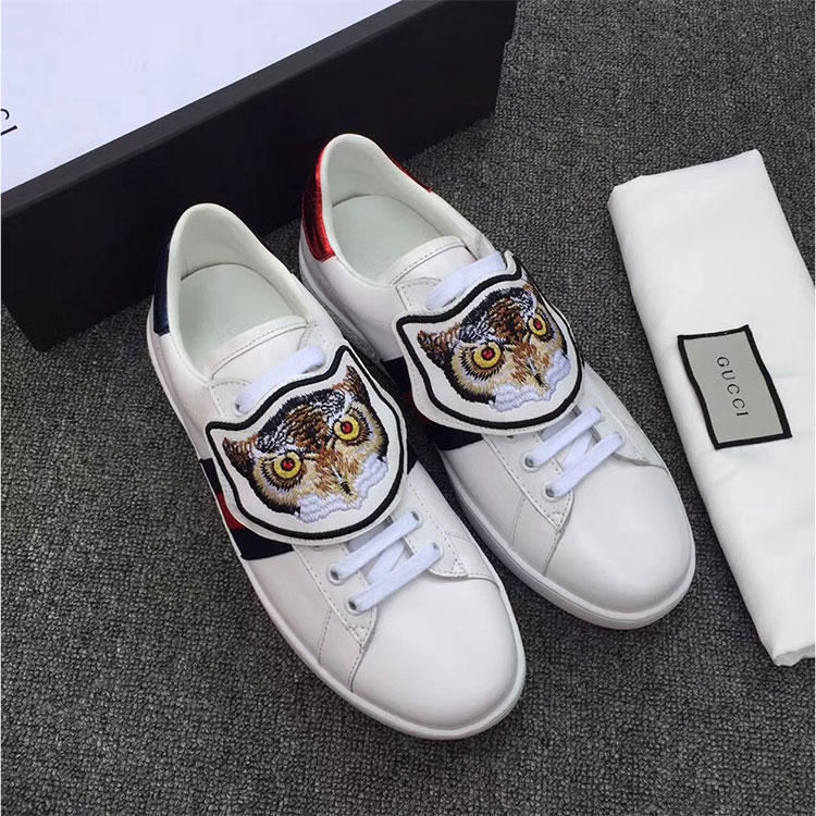 2018 gucci Sneakers shoes in Calfskin inside Lambskin