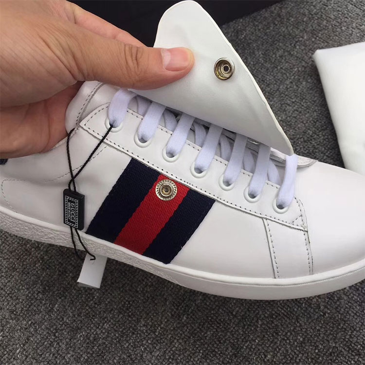 2018 gucci Sneakers shoes in Calfskin inside Lambskin