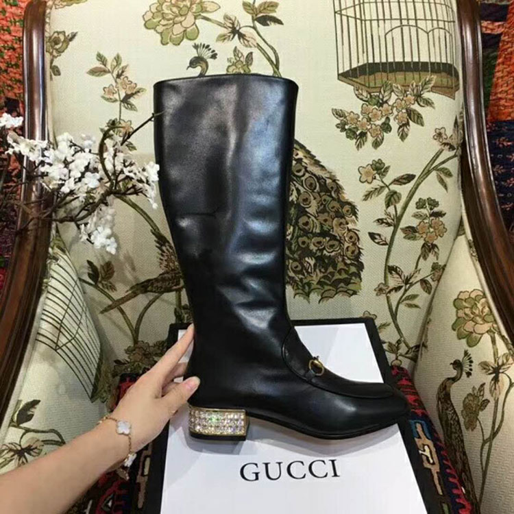 2018 gucci women Boots in Calfskin