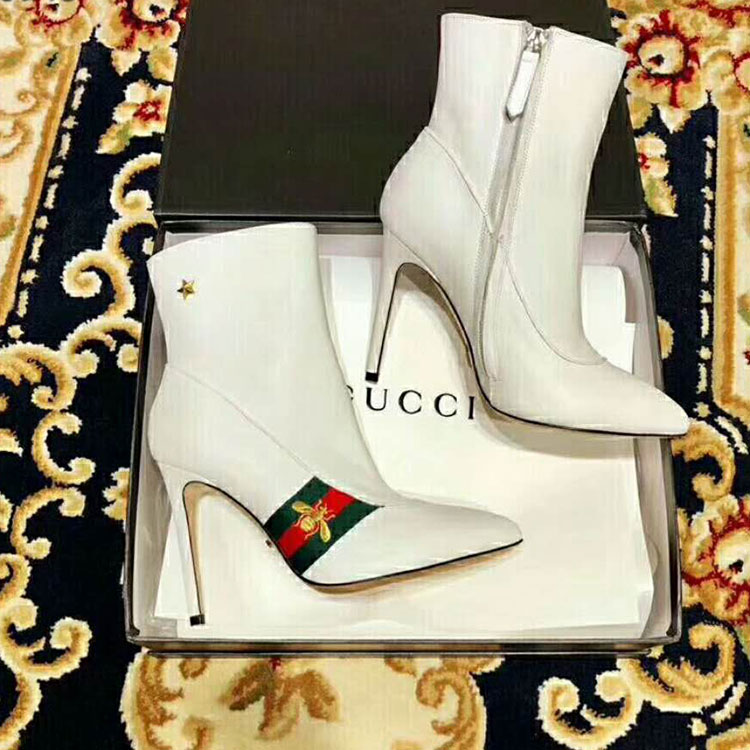 2018 gucci women Boots in Calfskin Heel 10cm