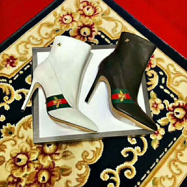 2018 gucci women Boots in Calfskin Heel 10cm