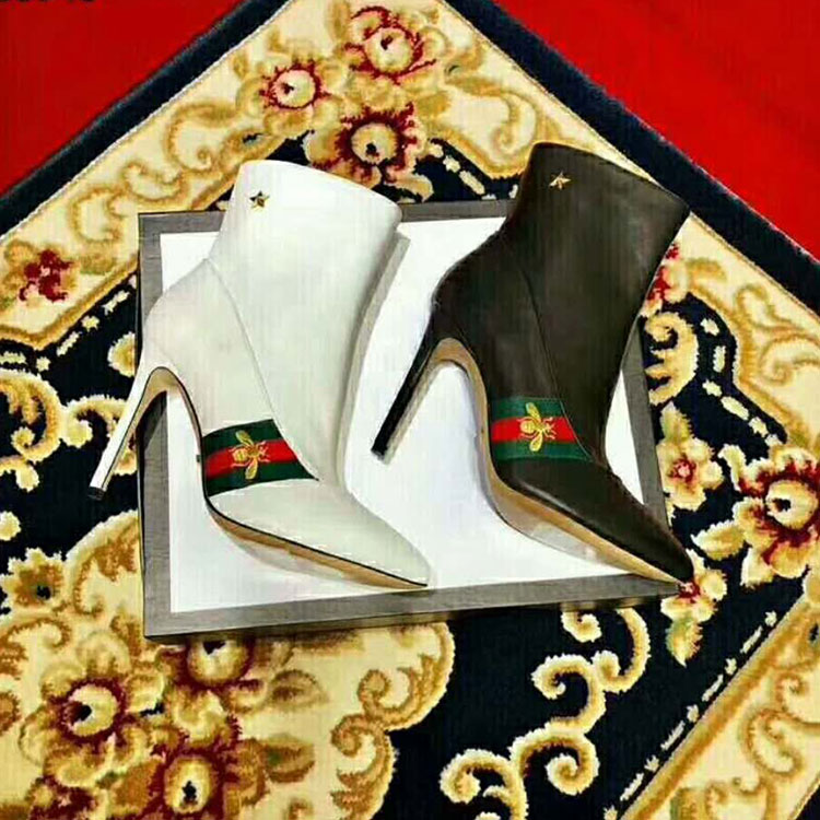 2018 gucci women Boots in Calfskin Heel 10cm