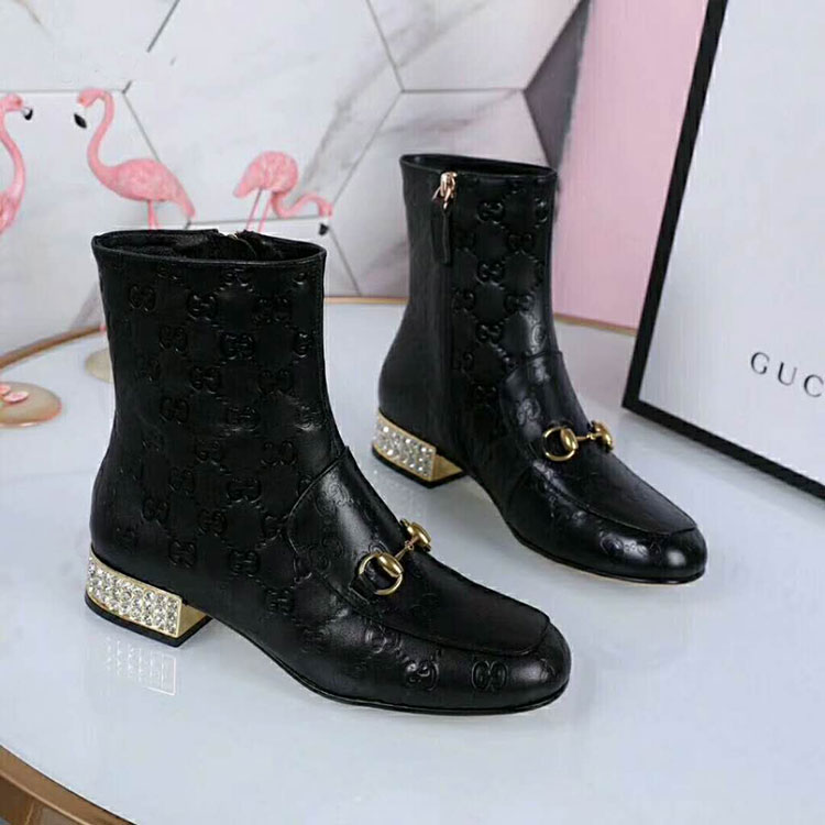 2018 gucci women Boots in Calfskin Heel 2.5cm