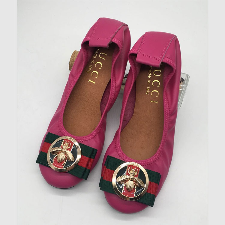 2018 gucci women Dancing shoes in Calfskin