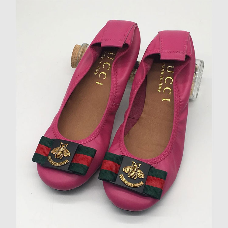 2018 gucci women Dancing shoes in Calfskin