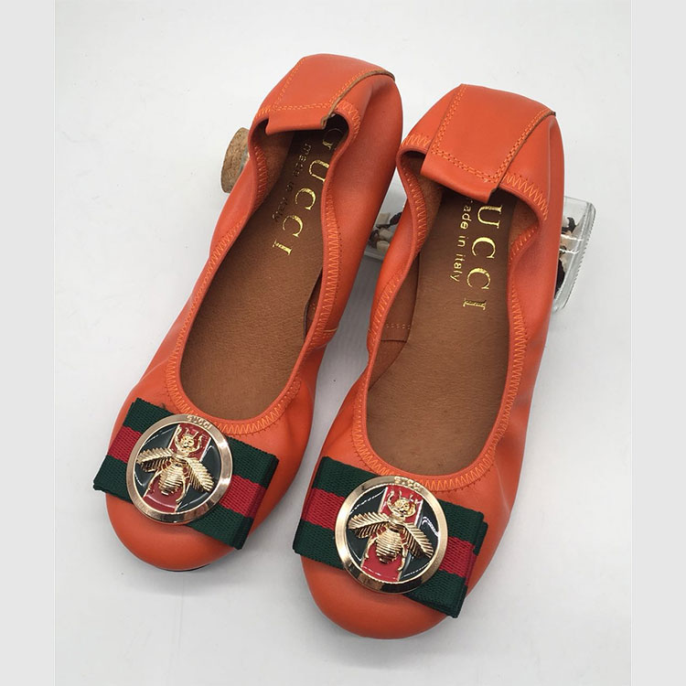 2018 gucci women Dancing shoes in Calfskin