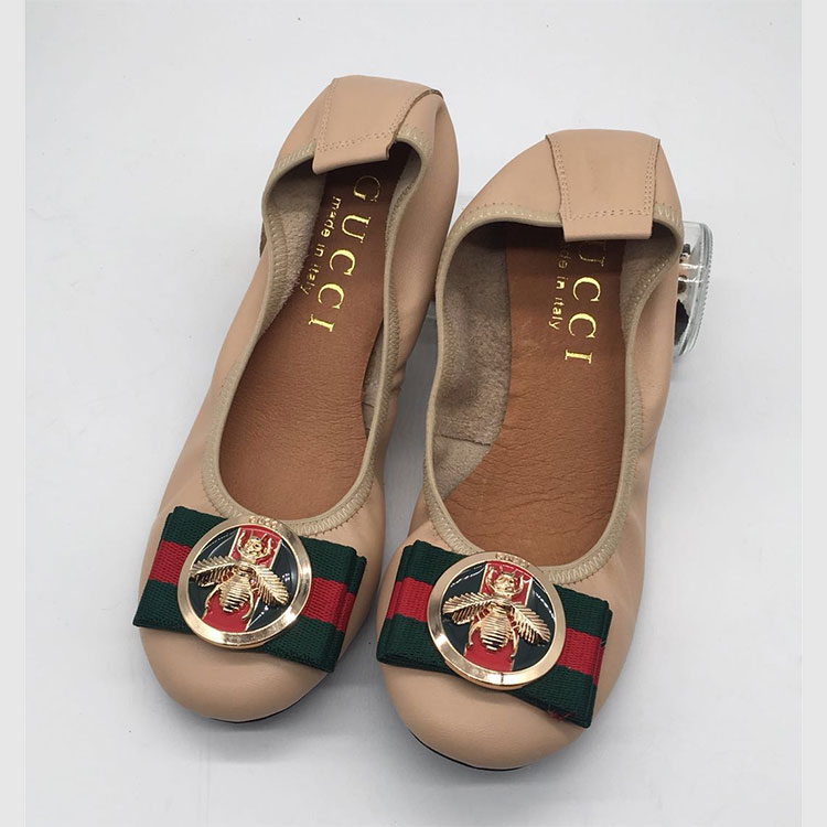 2018 gucci women Dancing shoes in Calfskin