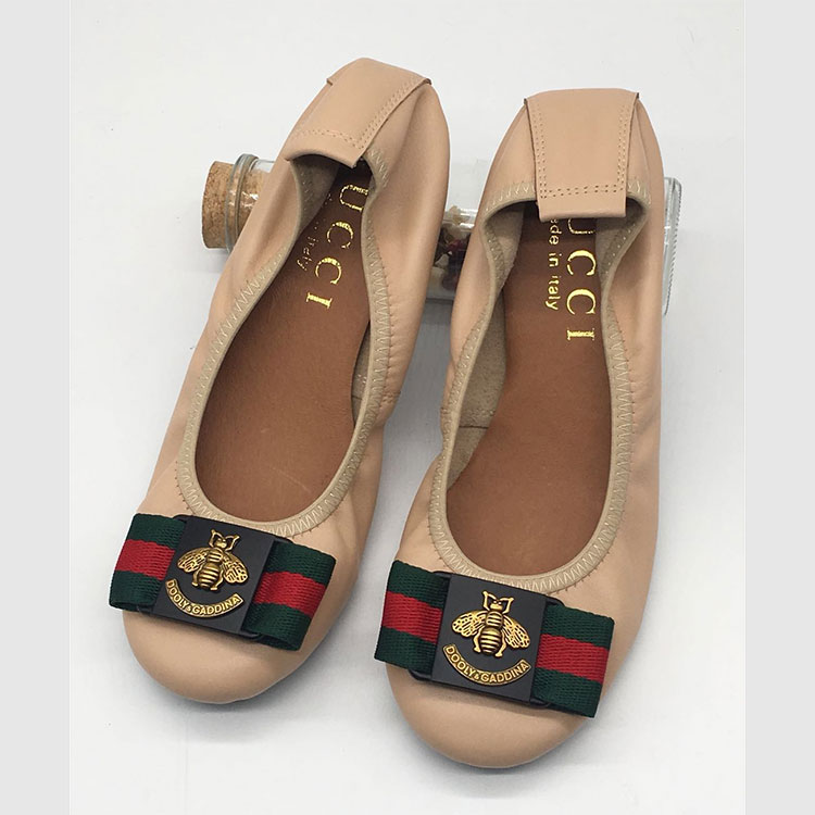 2018 gucci women Dancing shoes in Calfskin