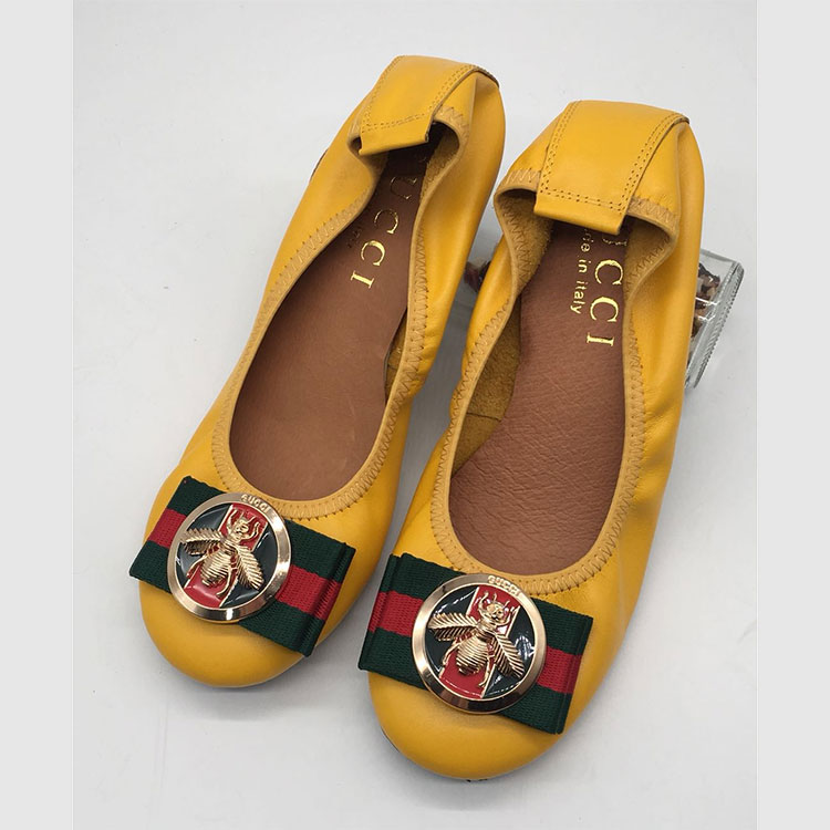 2018 gucci women Dancing shoes in Calfskin