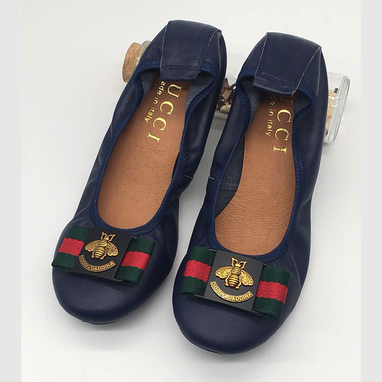 2018 gucci women Dancing shoes in Calfskin