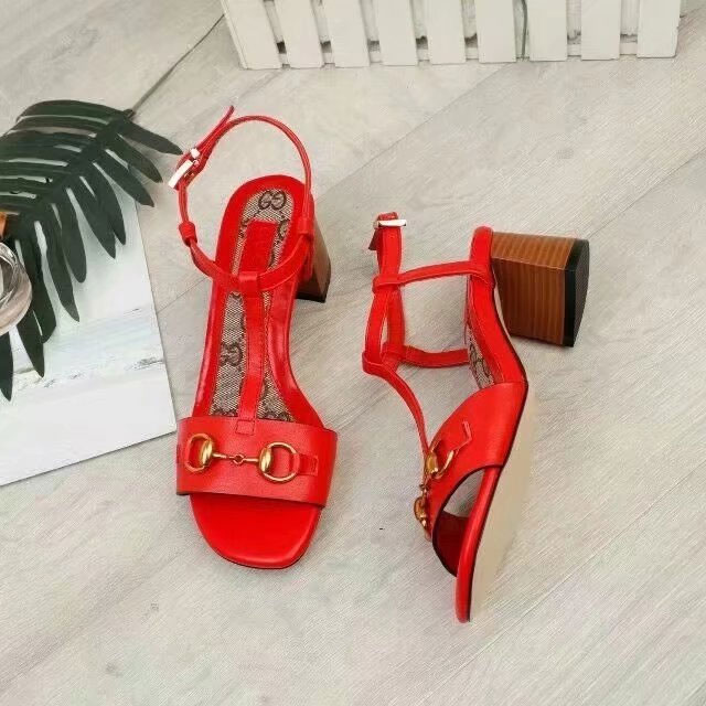 2018 gucci women Sandal in Calfskin leather