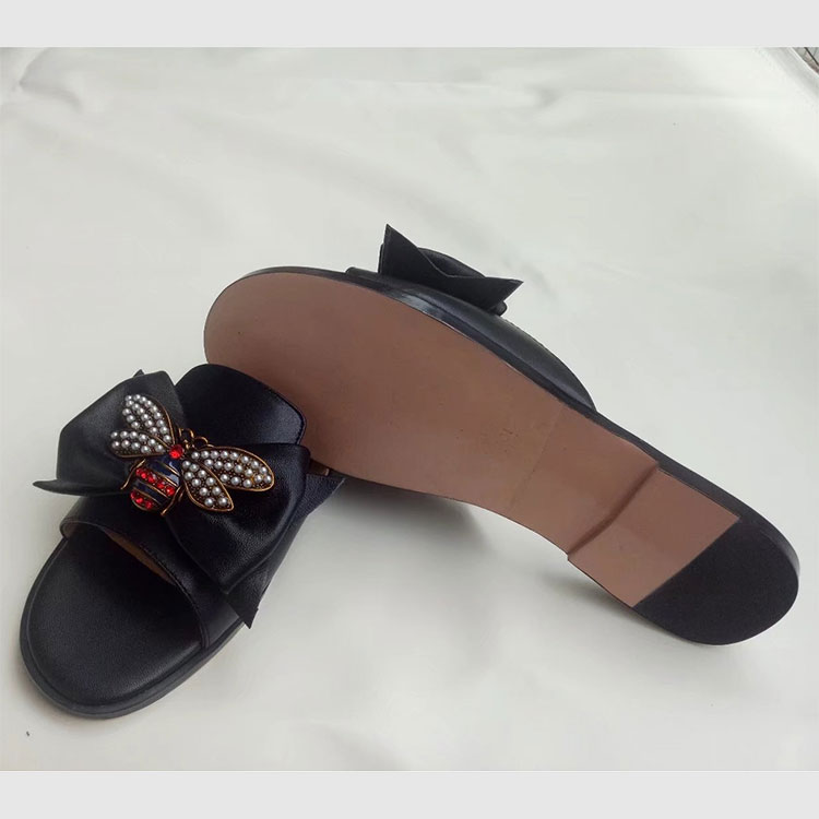 2018 gucci women Slippers in Calfskin