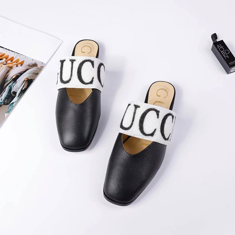 2018 gucci women Slippers in Calfskin