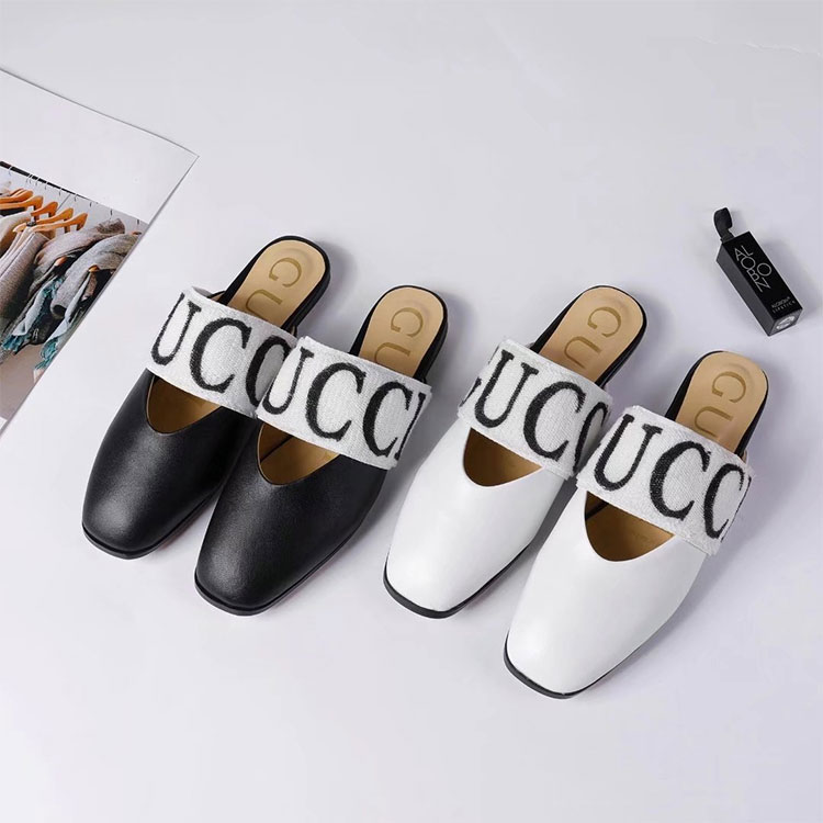 2018 gucci women Slippers in Calfskin