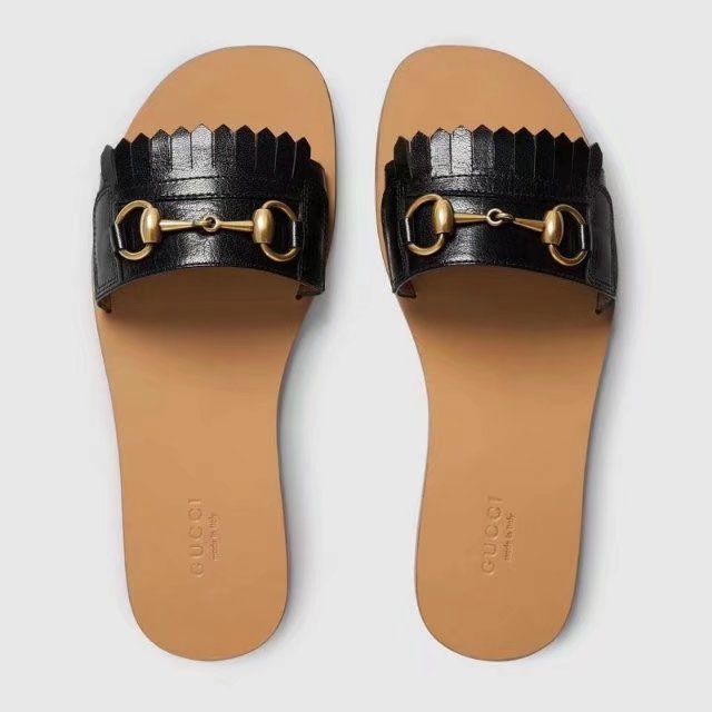 2018 gucci women Slippers in Lambskin leather