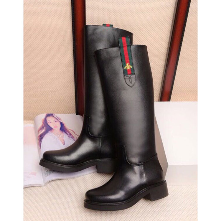 2018 gucci women boots in Calfskin