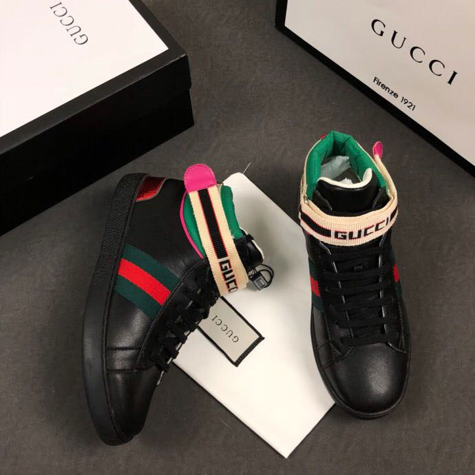 2018 gucci women boots in Calfskin