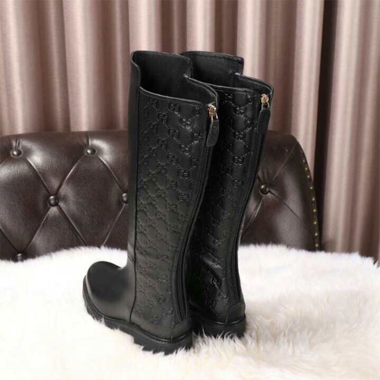 2018 gucci women boots in Calfskin Heel 4.5cm