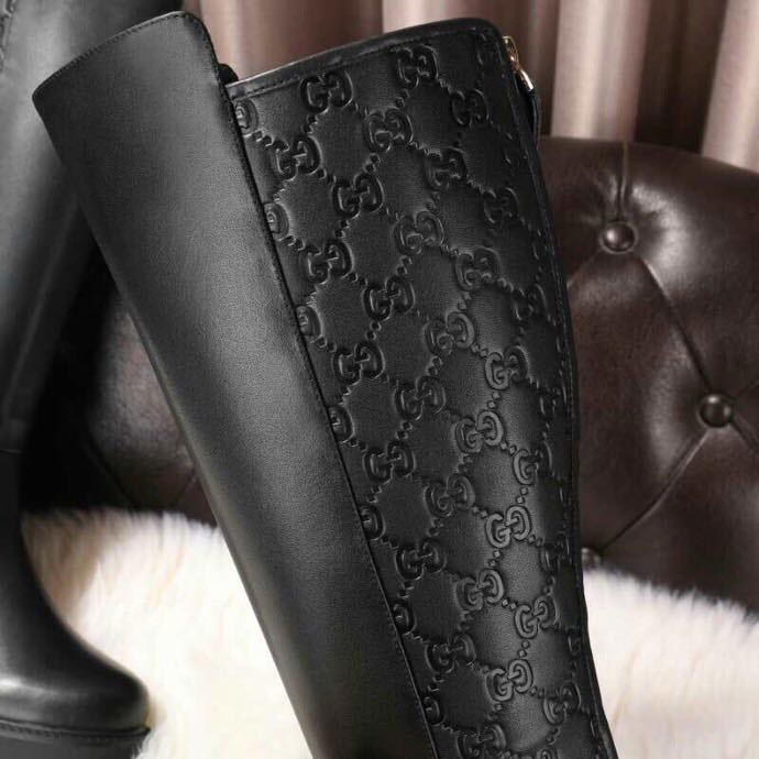 2018 gucci women boots in Calfskin Heel 4.5cm