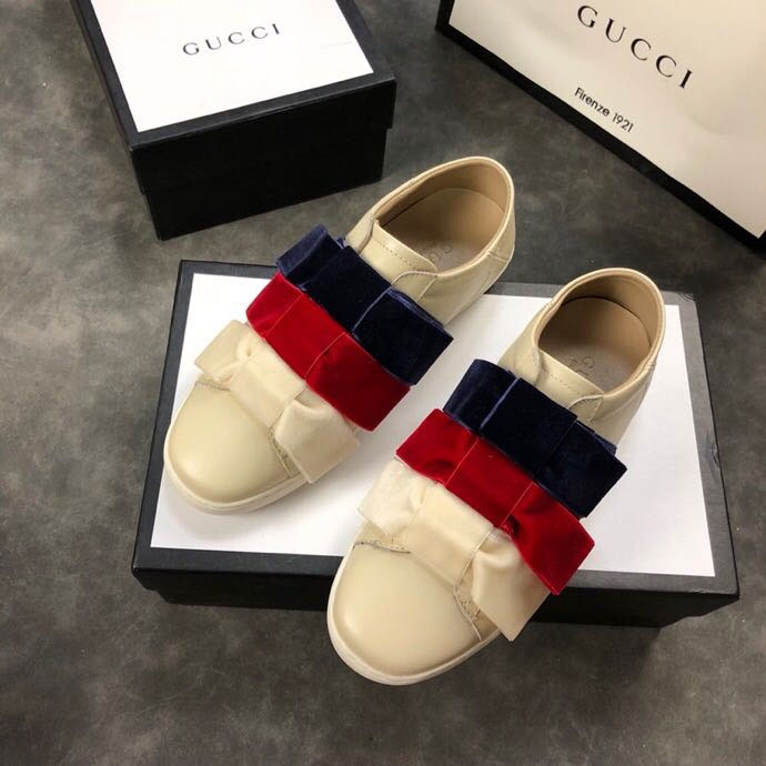 2018 gucci women shoes in Calfskin