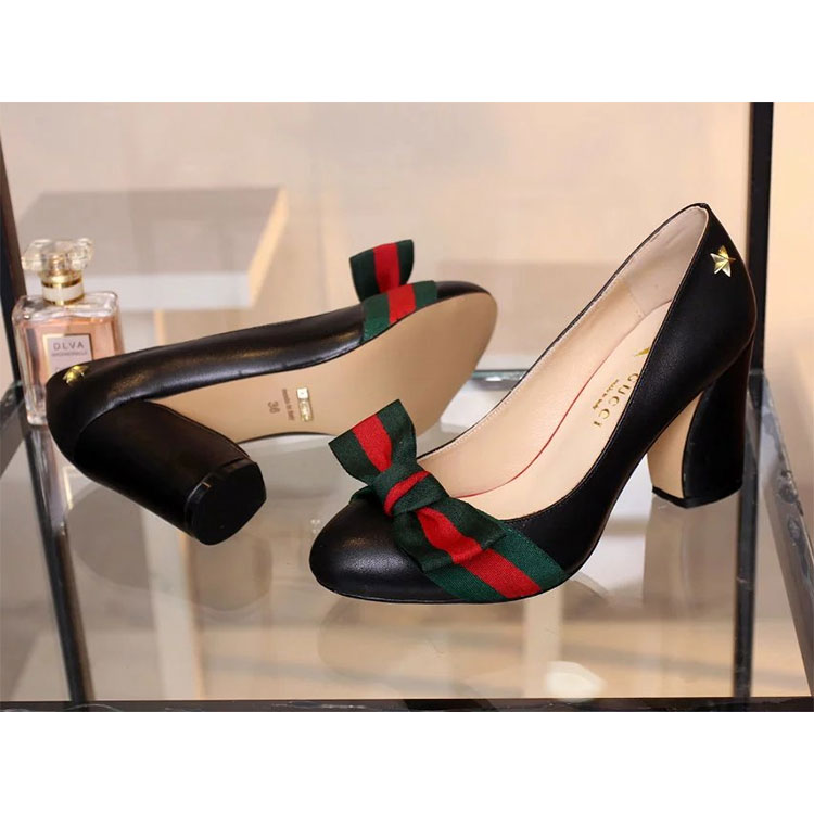 2018 gucci women shoes in Calfskin