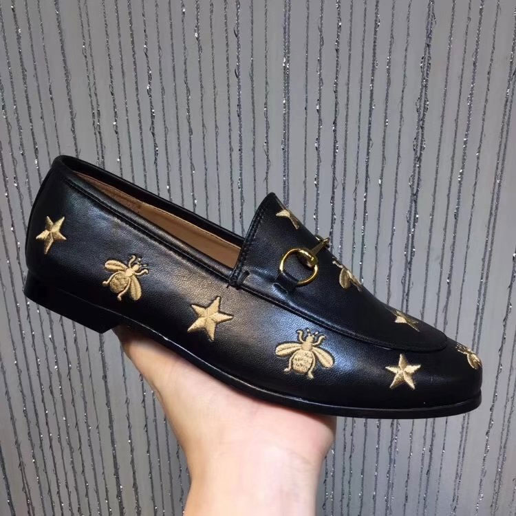 2018 gucci women shoes in Calfskin leather