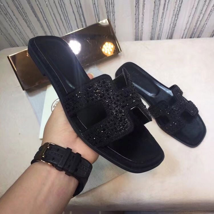 2018 hermes women Slippers