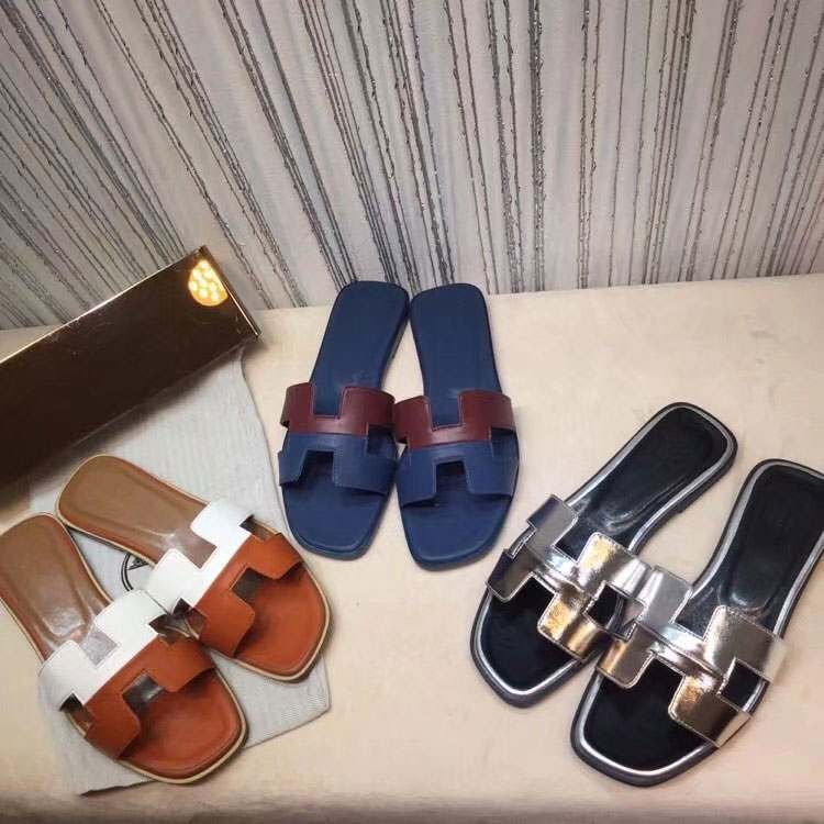 2018 hermes women Slippers