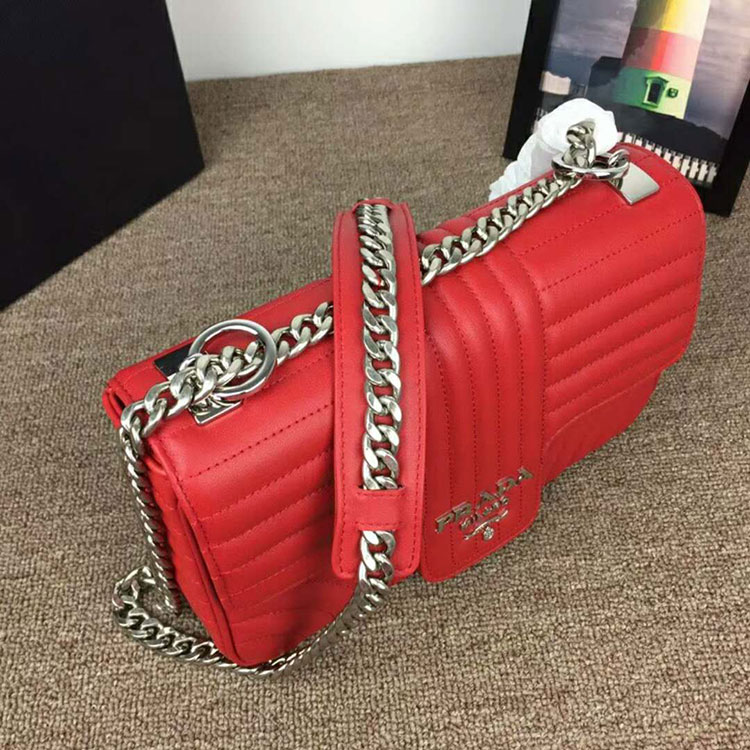 2018 prada diagramme leather shoulder bag