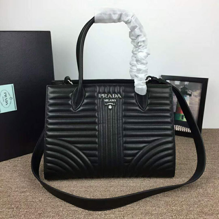 2018 prada leather handbag