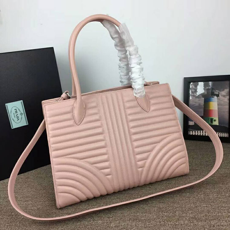 2018 prada leather handbag