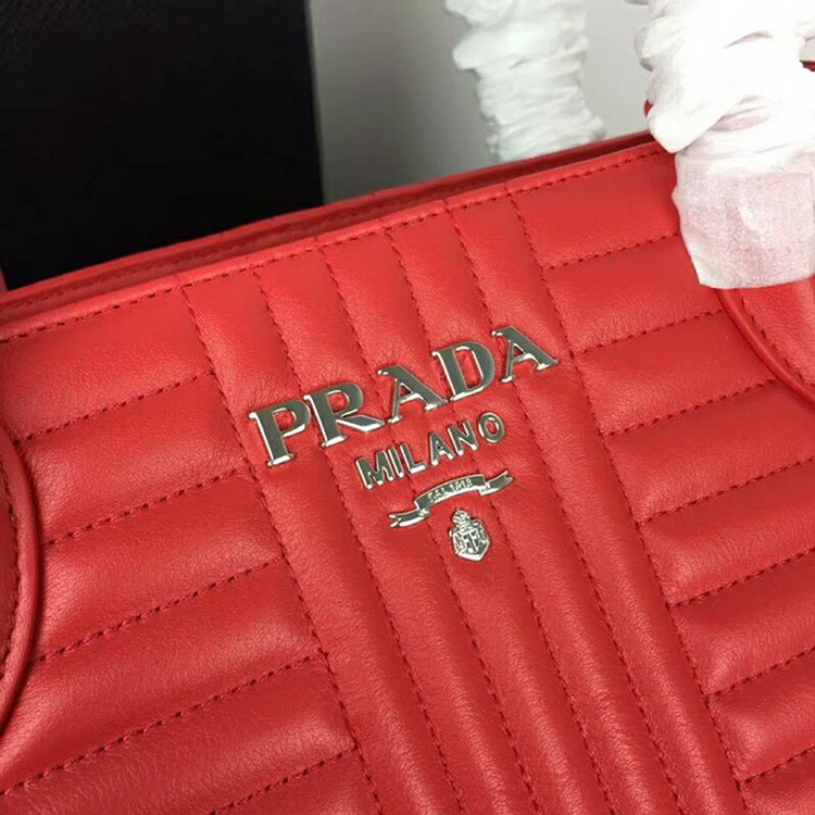 2018 prada leather handbag