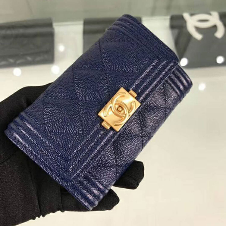 2019 BOY CHANEL Card Holder